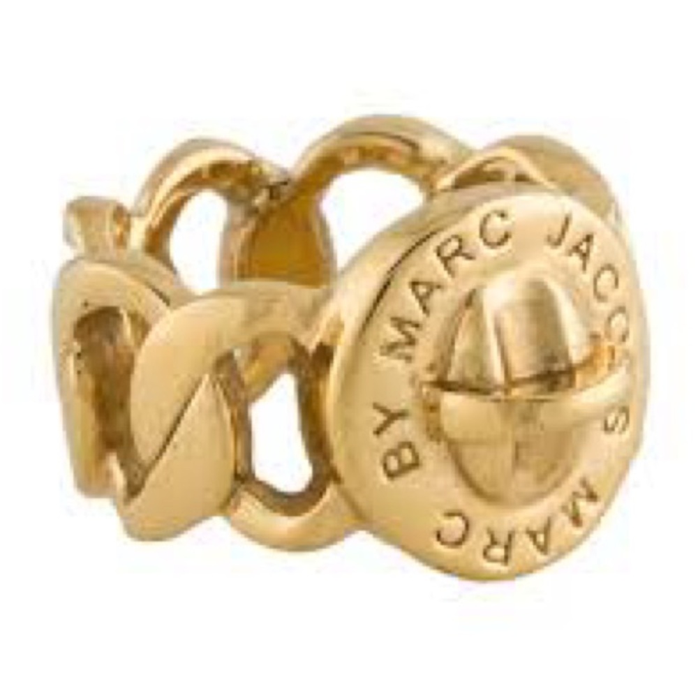 Marc Jacobs Gold Statement Ring